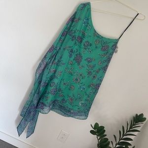 Laundry By Shelling Segal Floral Tunic Dress Sz 6